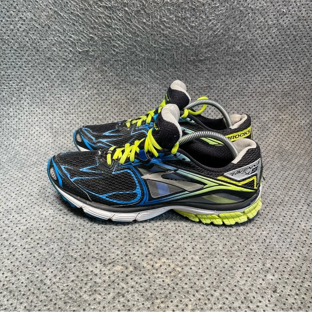 Brooks Ravenna 5 Blue Green Running Shoes Size 10 Men’s